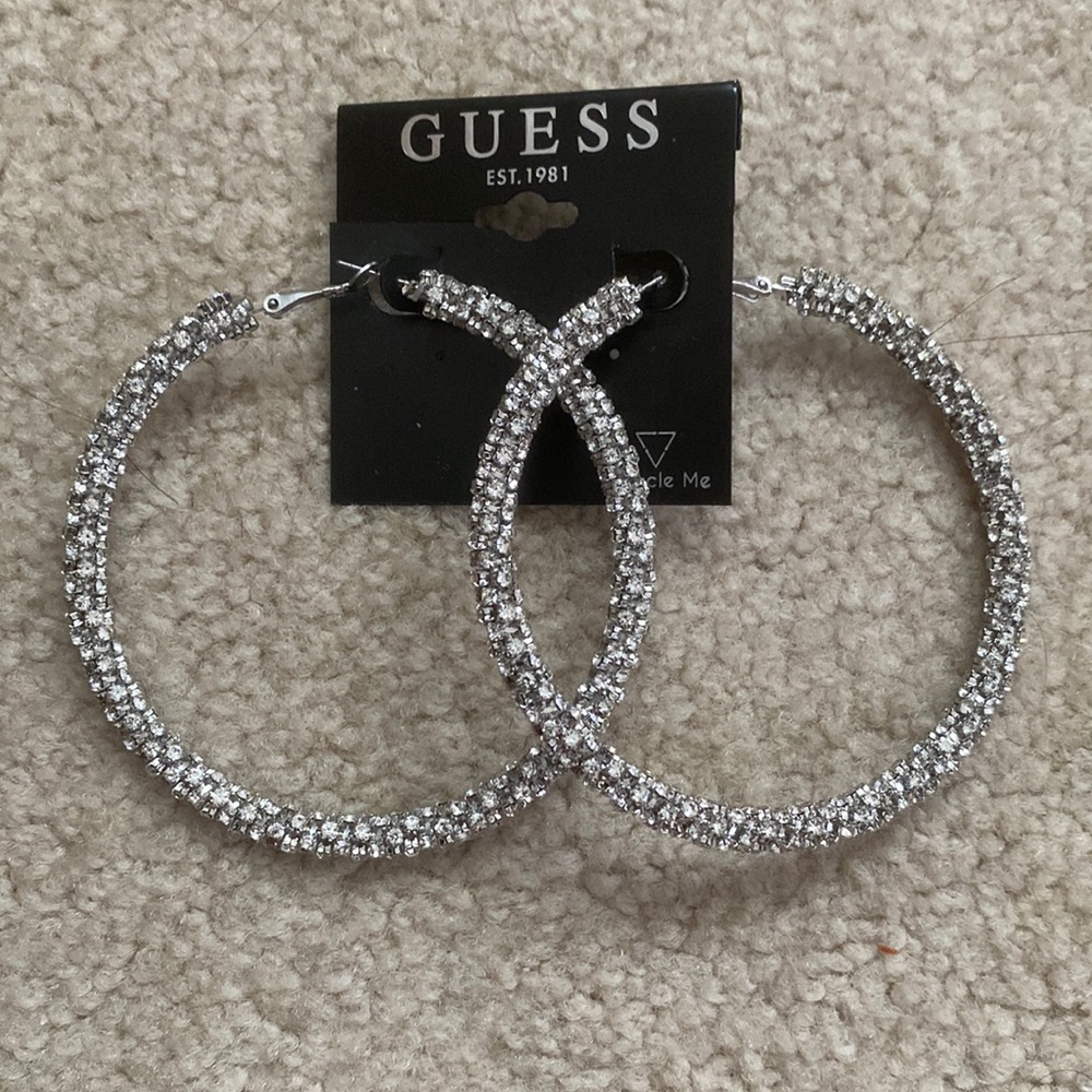 Guess Sparkling Hoop earrings